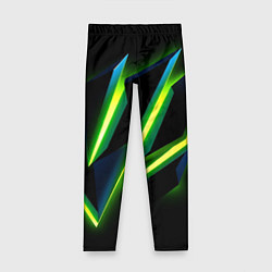 Детские легинсы Geometric neon