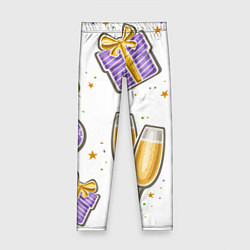 Детские легинсы Новогодний вайб