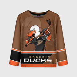 Детский лонгслив Anaheim Ducks