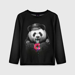 Детский лонгслив Donut Panda