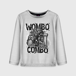 Лонгслив детский Combo Wombo, цвет: 3D-принт