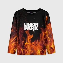 Детский лонгслив Linkin Park: Hell Flame