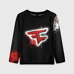 Детский лонгслив FaZe Clan: Black collection