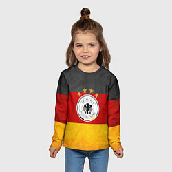Лонгслив детский Сборная Германии, цвет: 3D-принт — фото 2