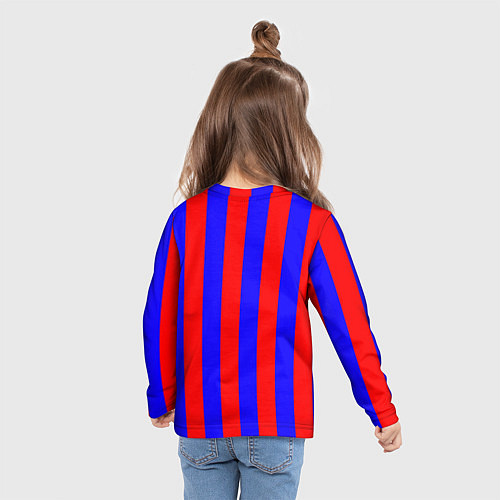 Детский лонгслив Barca FCB Club / 3D-принт – фото 6