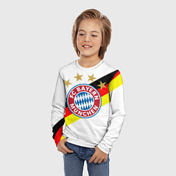 Лонгслив детский FC Bayern: Germany, цвет: 3D-принт — фото 2