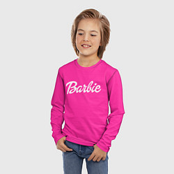 Лонгслив детский Барби, цвет: 3D-принт — фото 2