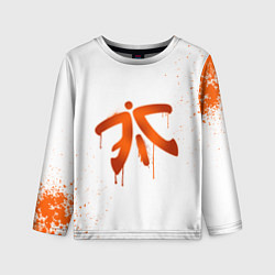 Лонгслив детский Fnatic: White collection, цвет: 3D-принт