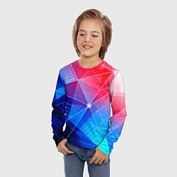 Лонгслив детский Коды, цвет: 3D-принт — фото 2