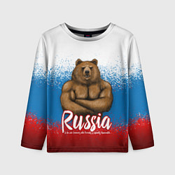 Детский лонгслив Russian Bear
