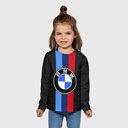 Лонгслив детский BMW SPORT, цвет: 3D-принт — фото 2
