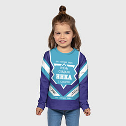 Лонгслив детский Очень сладкая Ника, цвет: 3D-принт — фото 2