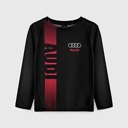 Детский лонгслив Audi: Black Sport