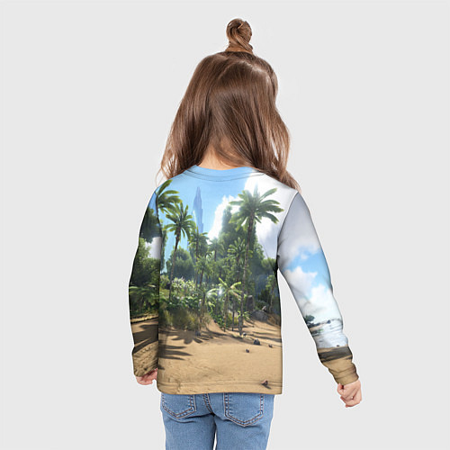 Детский лонгслив ARK: Survival Evolved / 3D-принт – фото 6