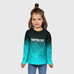 Лонгслив детский Detroit: Become Human, цвет: 3D-принт — фото 2