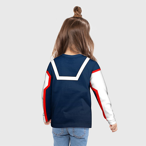 Детский лонгслив Моя геройская академия -КОСТЮМ / 3D-принт – фото 6