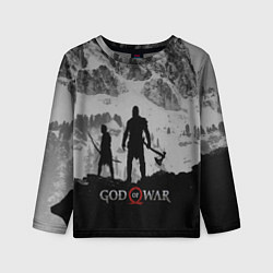 Лонгслив детский God of War: Grey Day, цвет: 3D-принт