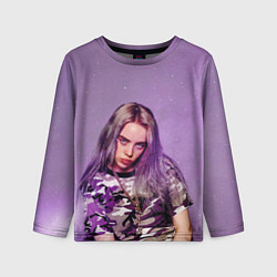 Детский лонгслив Billie Eilish: Violet Fashion