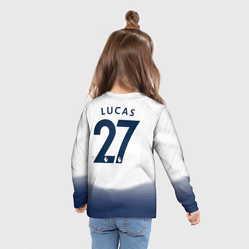 Детский лонгслив FC Tottenham: Lukas Home 18-19 / 3D-принт – фото 6