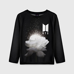 Лонгслив детский BTS Flower, цвет: 3D-принт