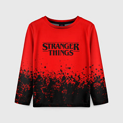 Детский лонгслив STRANGER THINGS