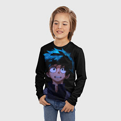 Лонгслив детский Моя геройская академия ДЕКУ, цвет: 3D-принт — фото 2