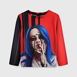 Лонгслив детский Billie Eilish: Demon, цвет: 3D-принт