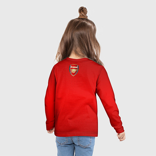 Детский лонгслив Arsenal / 3D-принт – фото 6