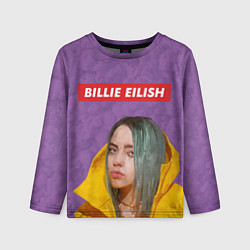 Лонгслив детский Billie Eilish, цвет: 3D-принт