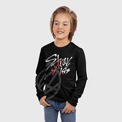 Лонгслив детский Stray Kids, цвет: 3D-принт — фото 2