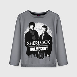 Лонгслив детский Sherlock Holmesboy, цвет: 3D-принт