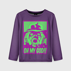 Лонгслив детский Oh my good!!, цвет: 3D-принт