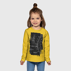 Лонгслив детский Recurve bow, цвет: 3D-принт — фото 2