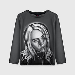 Лонгслив детский BILLIE EILISH, цвет: 3D-принт