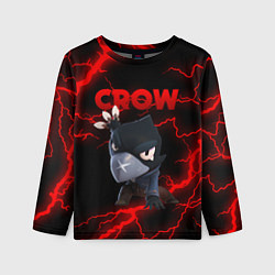 Детский лонгслив BRAWL STARS CROW