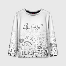 Лонгслив детский LIL PEEP, цвет: 3D-принт