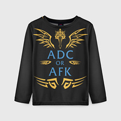 Лонгслив детский ADC of AFK, цвет: 3D-принт