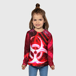 Лонгслив детский Plague Inc LB Oko, цвет: 3D-принт — фото 2