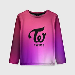 Детский лонгслив TWICE