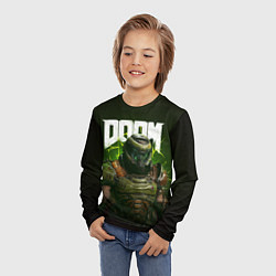 Лонгслив детский Doom Eternal, цвет: 3D-принт — фото 2