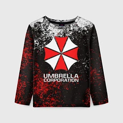 Лонгслив детский UMBRELLA CORP, цвет: 3D-принт