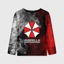 Лонгслив детский UMBRELLA CORP, цвет: 3D-принт