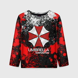 Лонгслив детский UMBRELLA CORP, цвет: 3D-принт