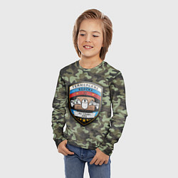 Лонгслив детский Геймерские войска, цвет: 3D-принт — фото 2
