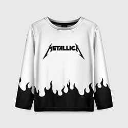 Лонгслив детский METALLICA, цвет: 3D-принт