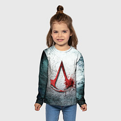 Лонгслив детский Assassins Creed, цвет: 3D-принт — фото 2