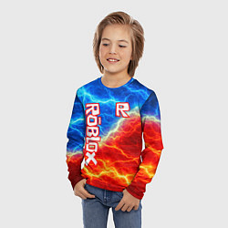 Лонгслив детский ROBLOX, цвет: 3D-принт — фото 2