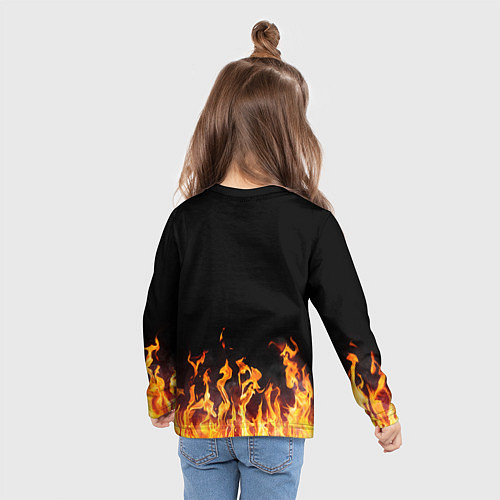 Детский лонгслив DEAD BY DAYLIGHT / 3D-принт – фото 6