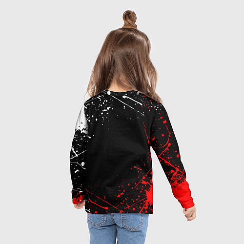 Детский лонгслив DEAD BY DAYLIGHT / 3D-принт – фото 6
