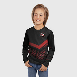 Лонгслив детский BMW, цвет: 3D-принт — фото 2